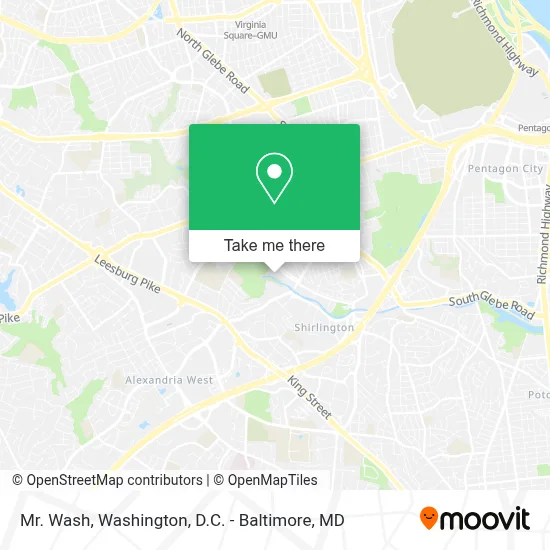 Mr. Wash map