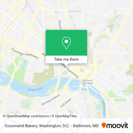 Gourmand Bakery map