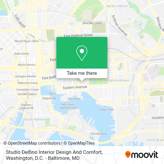 Studio Delfino Interior Design And Comfort map