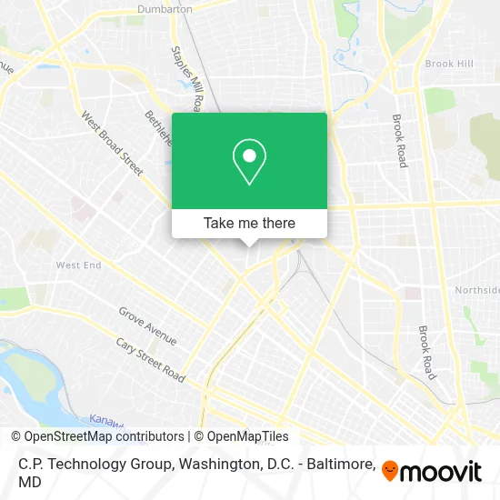 C.P. Technology Group map