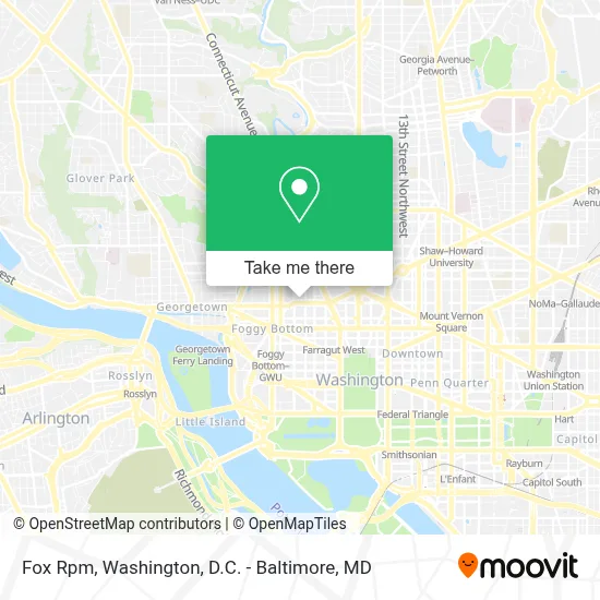 Fox Rpm map