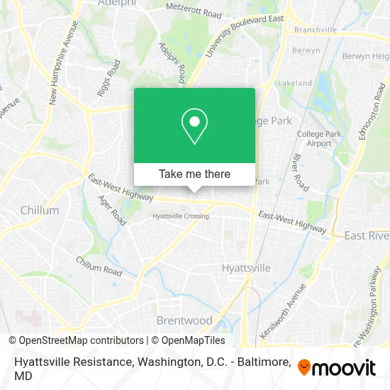 Hyattsville Resistance map