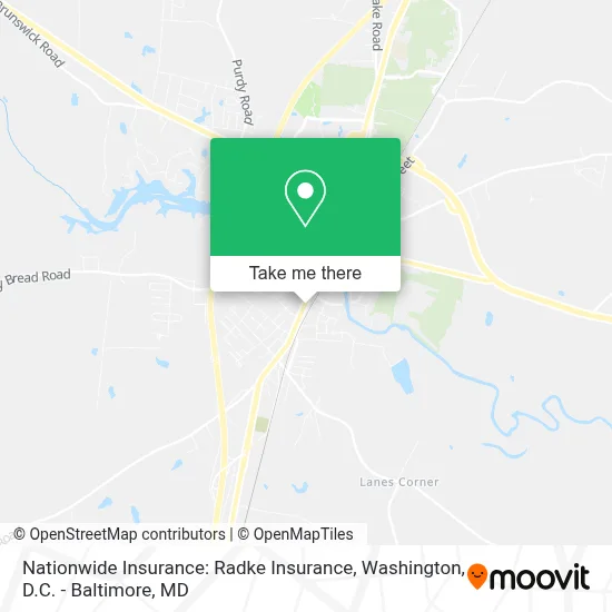Nationwide Insurance: Radke Insurance map