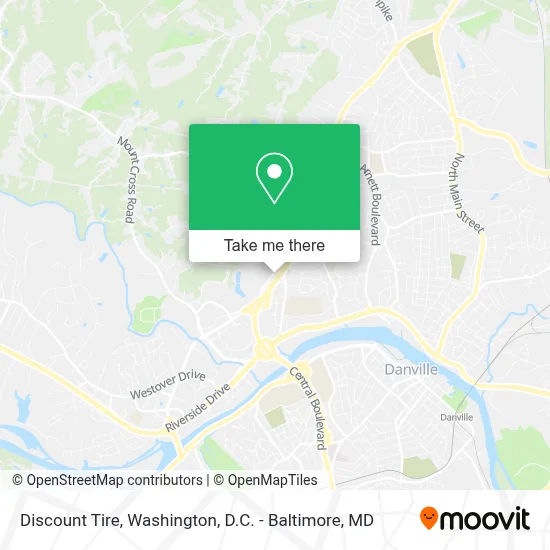 Discount Tire map