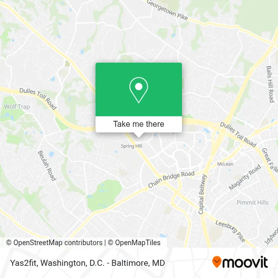 Yas2fit map
