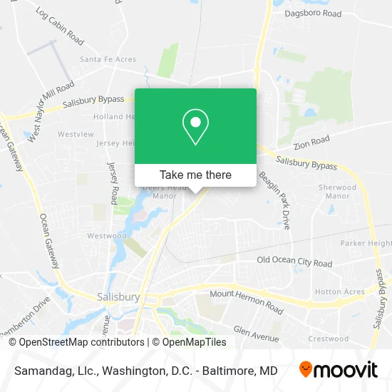 Samandag, Llc. map