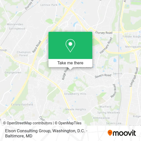 Elson Consulting Group map