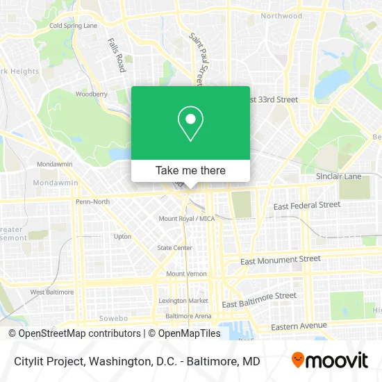 Citylit Project map