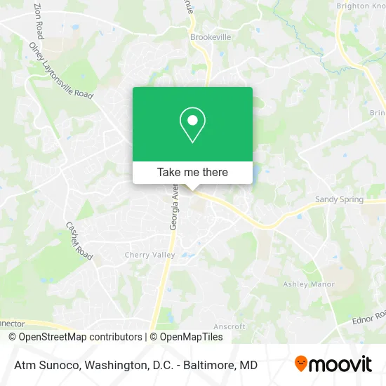 Atm Sunoco map