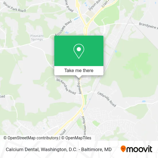 Calcium Dental map