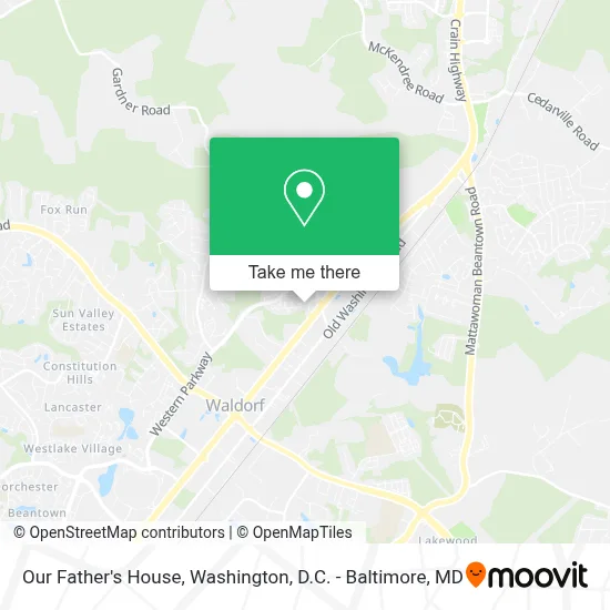 Our Father's House map