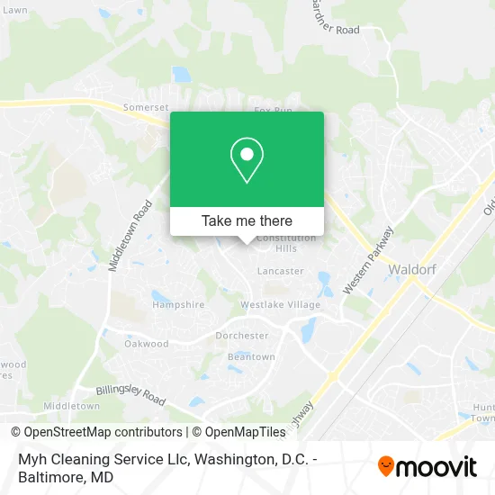 Myh Cleaning Service Llc map
