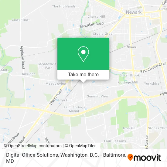 Digital Office Solutions map