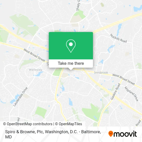 Spiro & Browne, Plc map