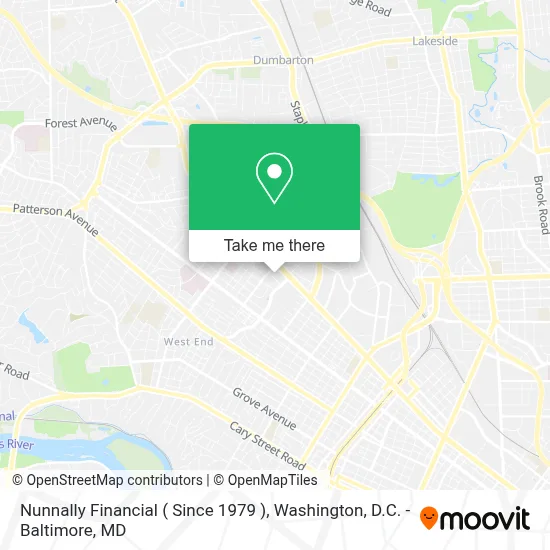 Nunnally Financial  ( Since 1979 ) map