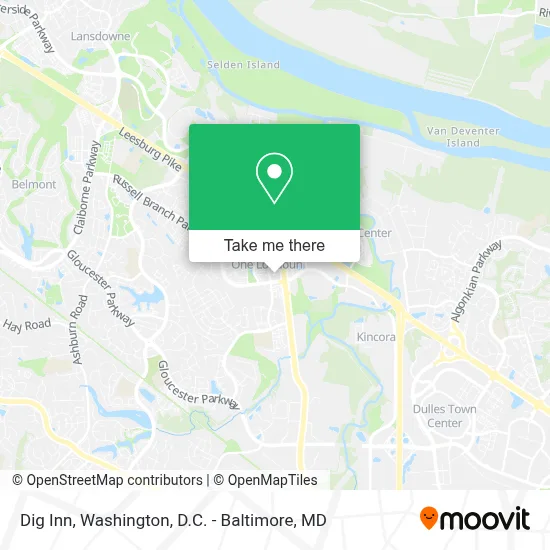 Dig Inn map
