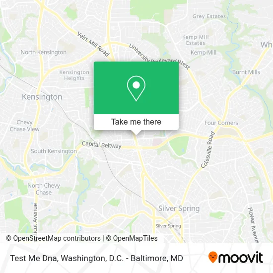 Test Me Dna map