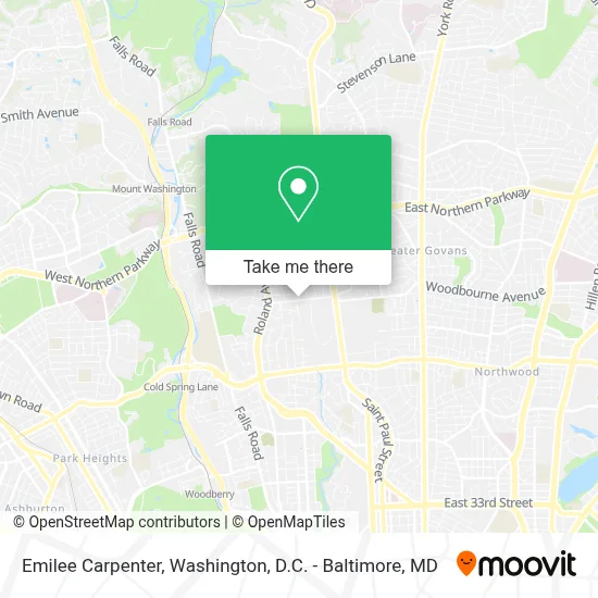 Emilee Carpenter map