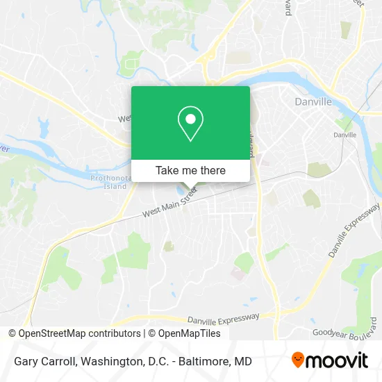 Gary Carroll map