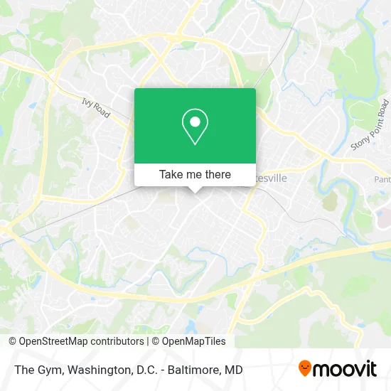 The Gym map