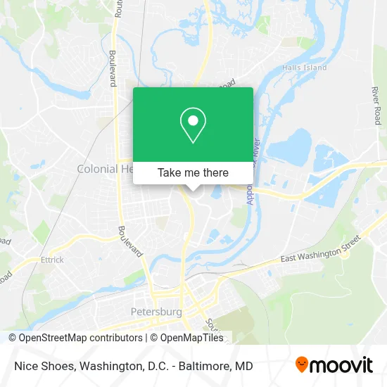 Nice Shoes map