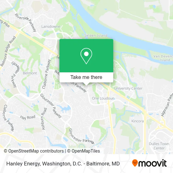 Hanley Energy map