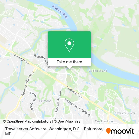 Travelserver Software map