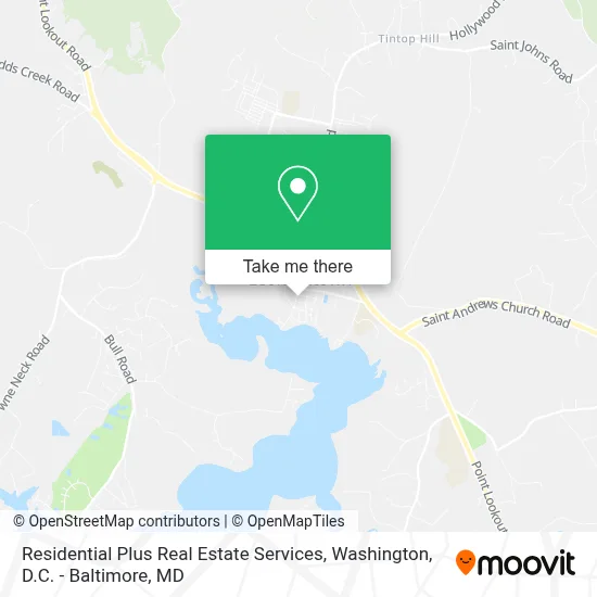 Residential Plus Real Estate Services map