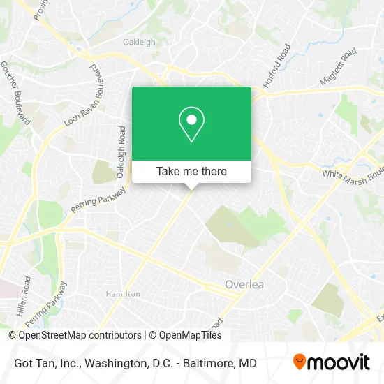 Got Tan, Inc. map