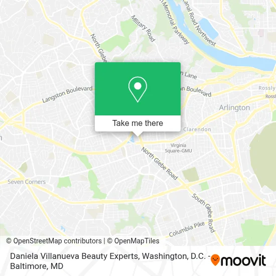 Daniela Villanueva Beauty Experts map