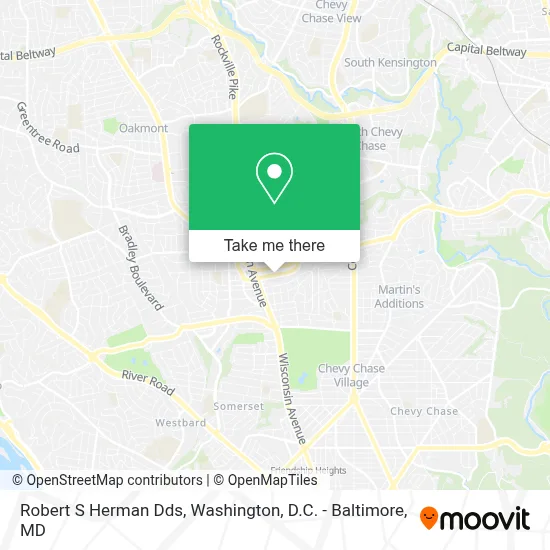 Robert S Herman Dds map