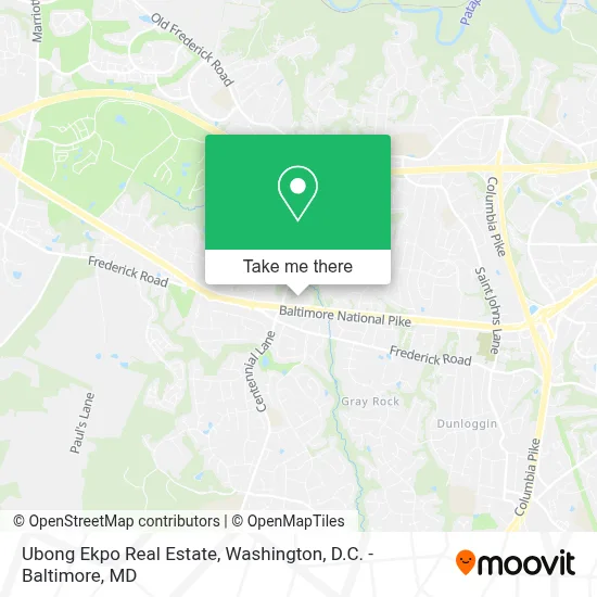 Ubong Ekpo Real Estate map