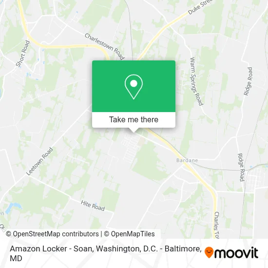 Amazon Locker - Soan map