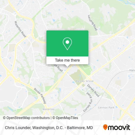 Chris Lounder map