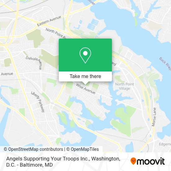 Angels Supporting Your Troops Inc. map