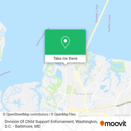 Division Of Child Support Enforcement map