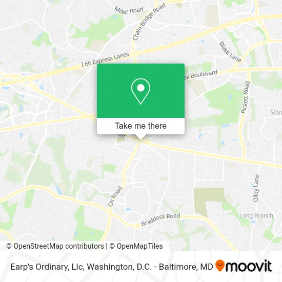 Earp's Ordinary, Llc map