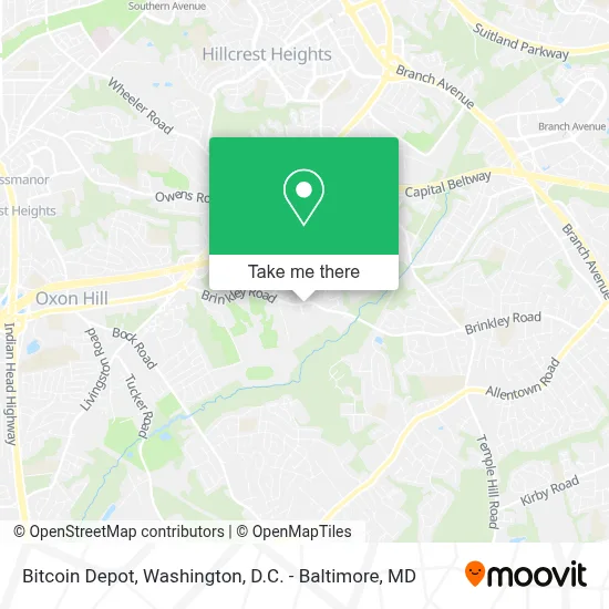 Bitcoin Depot map