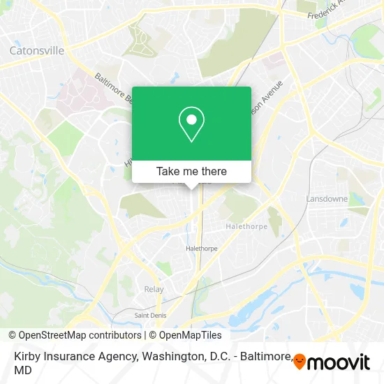 Kirby Insurance Agency map