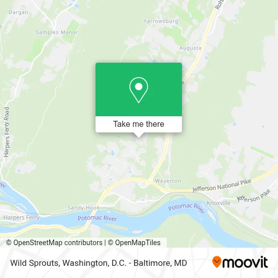 Wild Sprouts map
