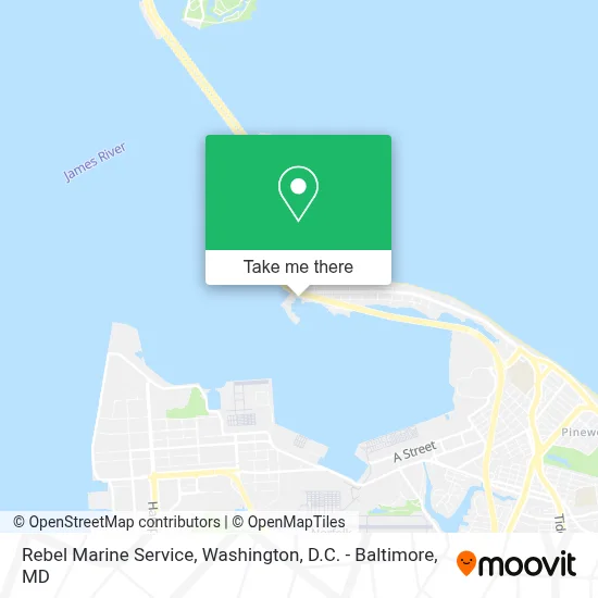 Rebel Marine Service map