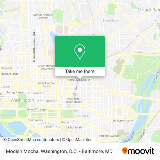 Modish Mocha map