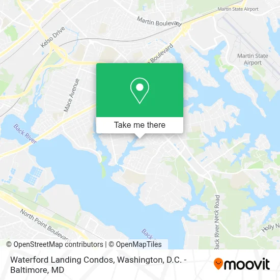 Waterford Landing Condos map