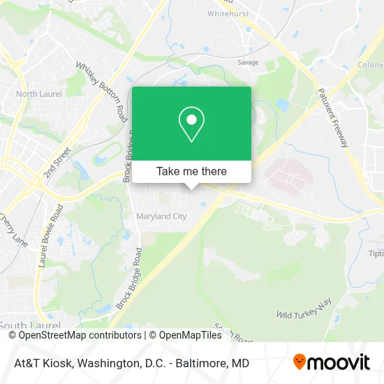 At&T Kiosk map
