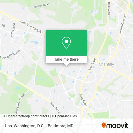 Ups map