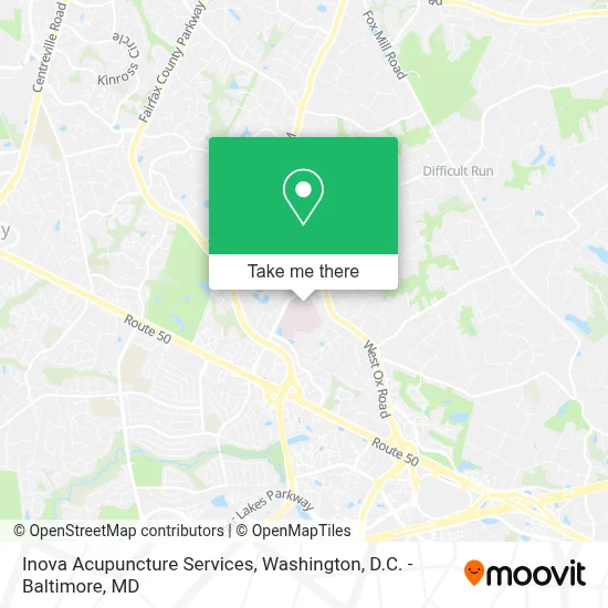 Inova Acupuncture Services map