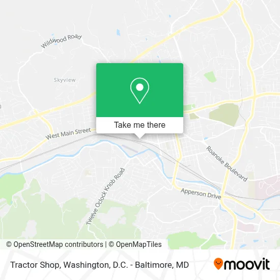 Tractor Shop map