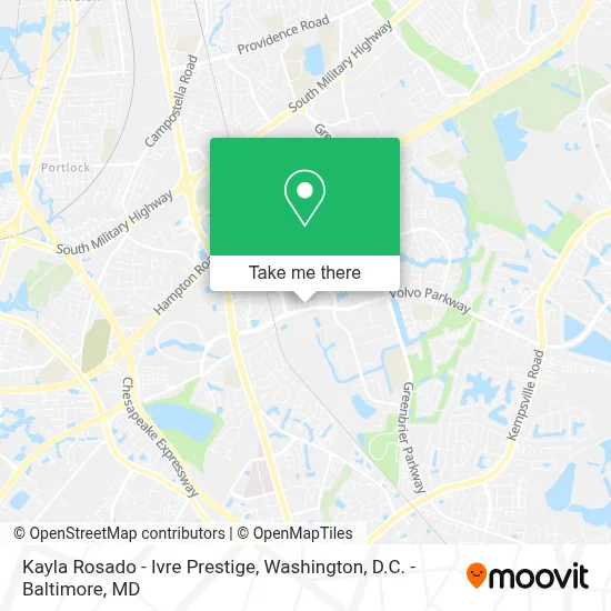 Kayla Rosado - Ivre Prestige map