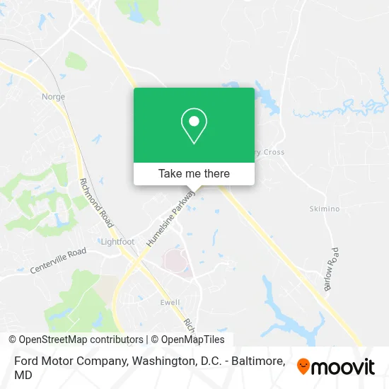 Ford Motor Company map