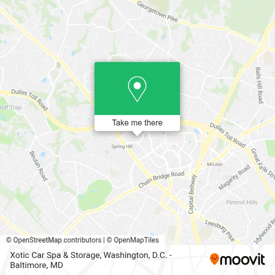 Xotic Car Spa & Storage map